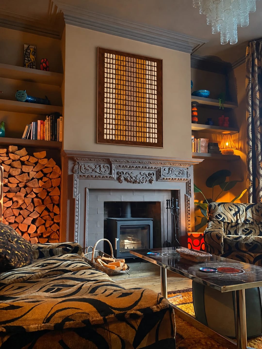 Customer photo review of Textured & Impasto Art｜Golden Earth Rhythm