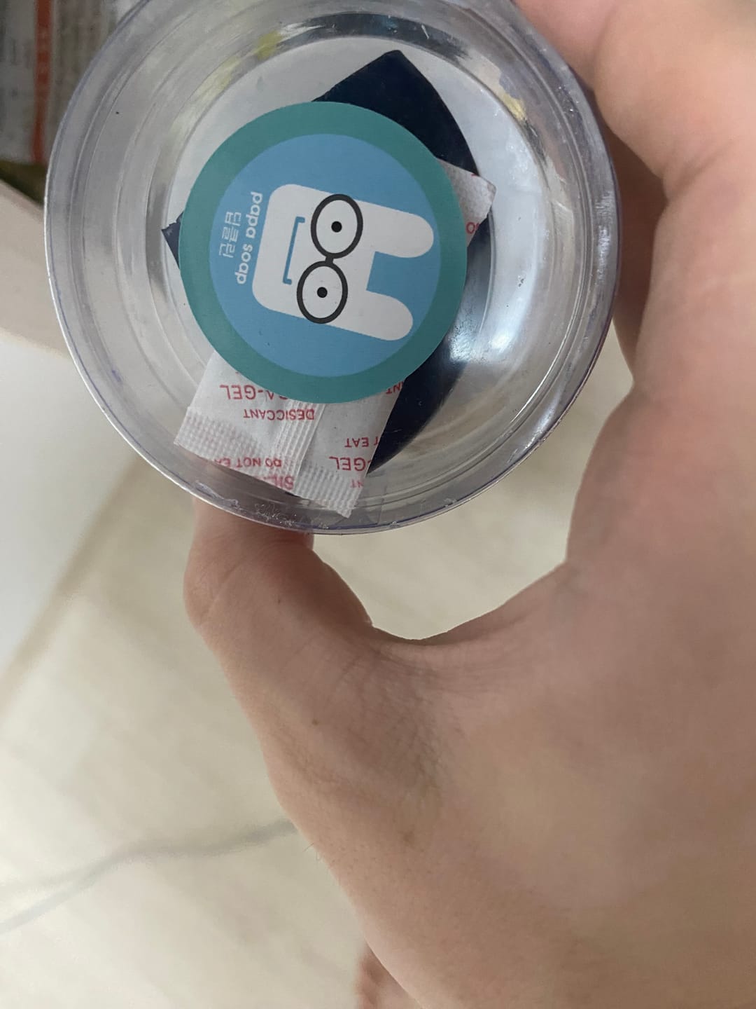 Customer photo review of papasoap Deep Clean Blemish-Care Bar 100g