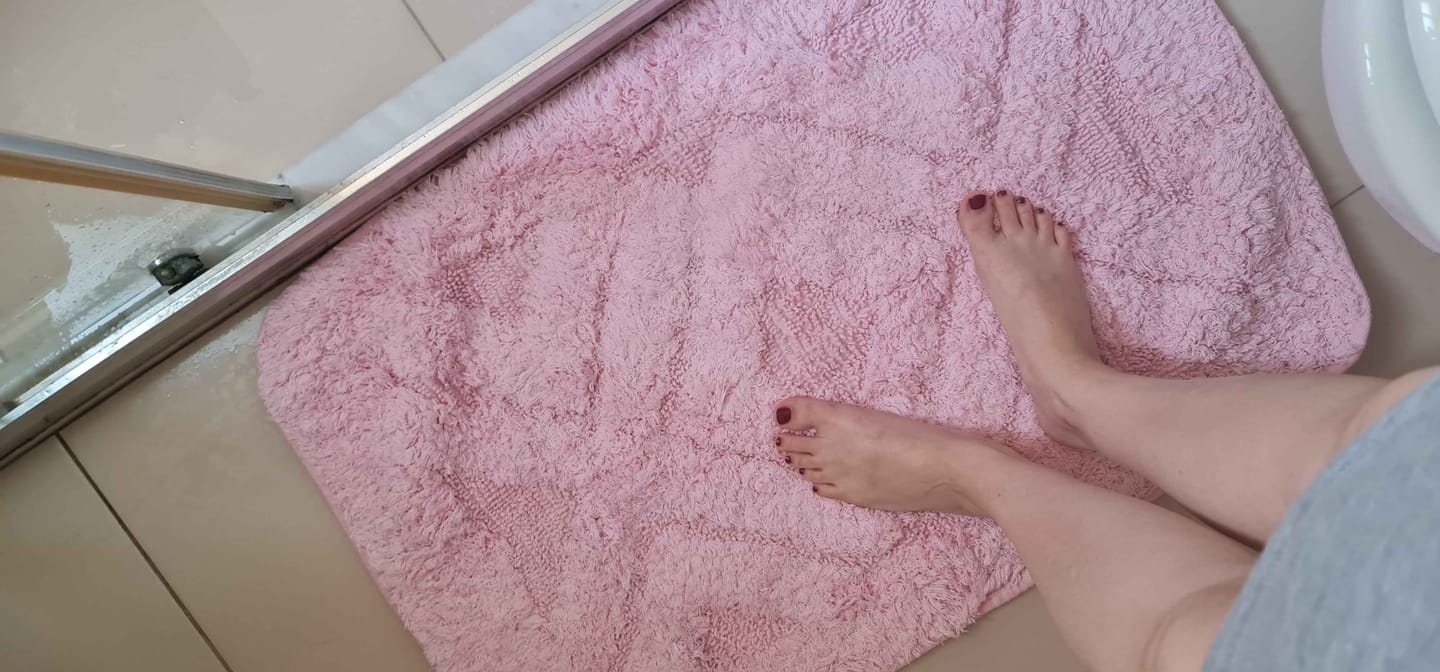 Customer photo review of Barnes 2'li Banyo Paspası Pudra 40x60+60x90