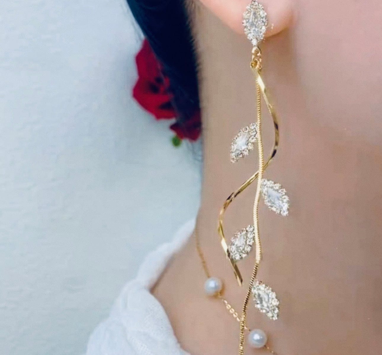 Customer photo review of Xylia Earrings