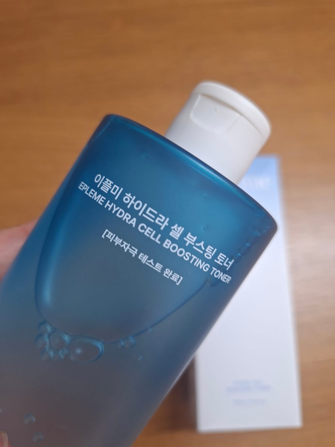 Customer photo review of eple:me Hydra Cell Boosting Toner 400ml
