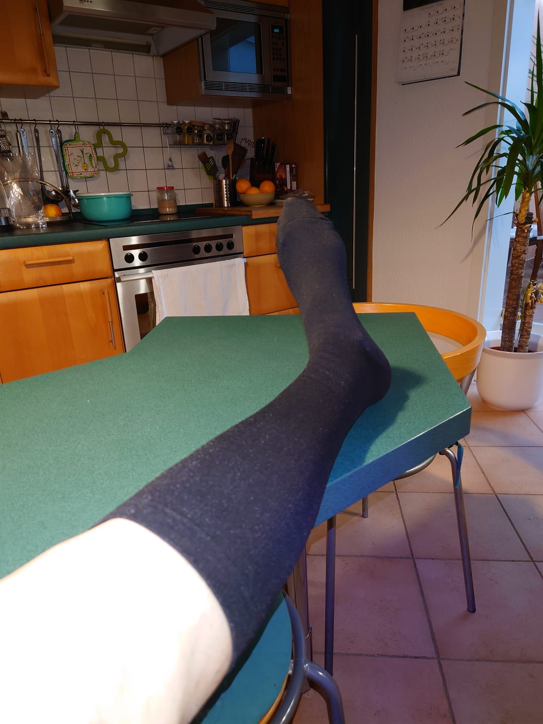 Customer photo review of Kompressionsstrümpfe Klasse 1