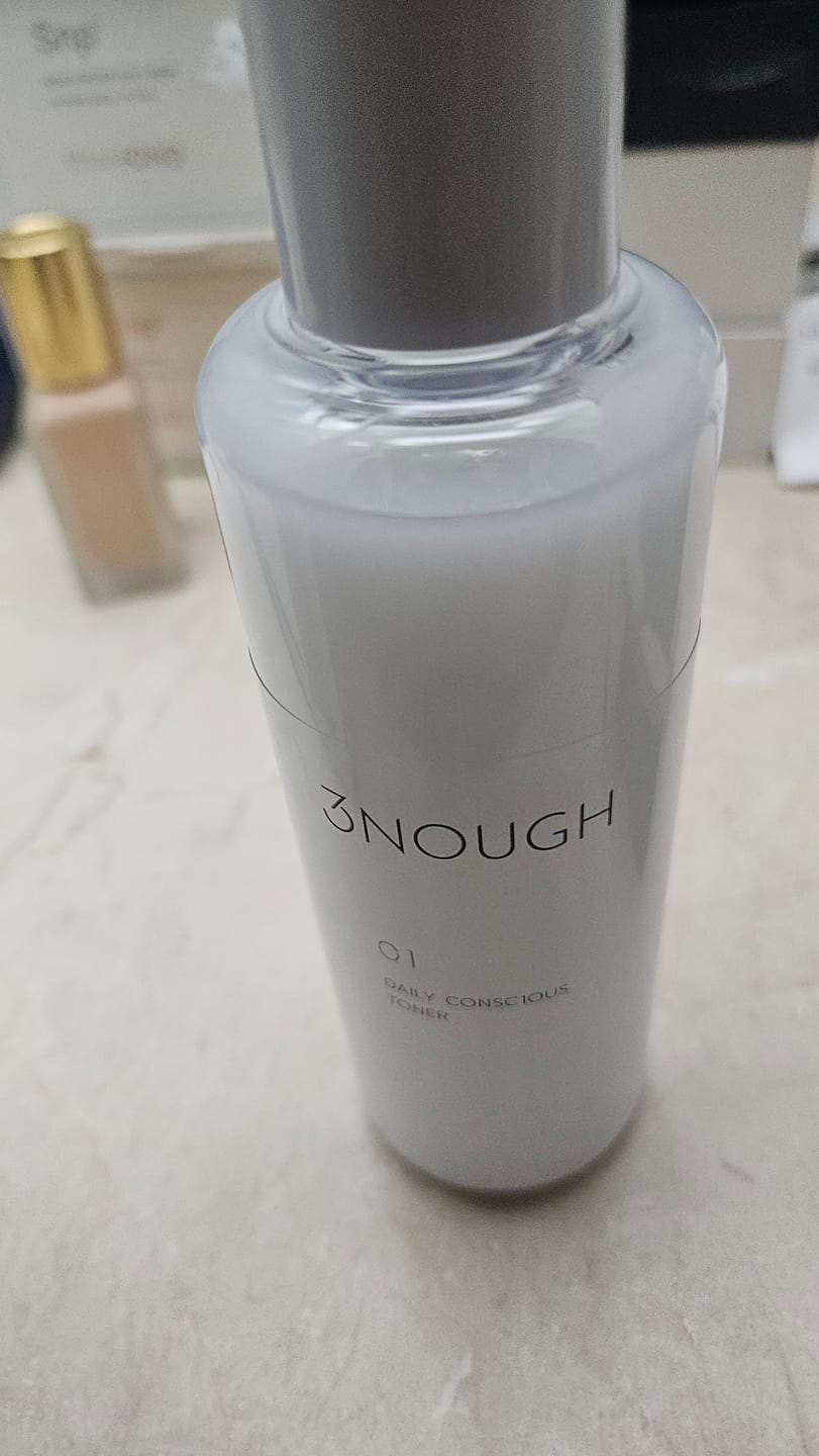 Customer photo review of 3NOUGH Daily Conscious Toner 155ml