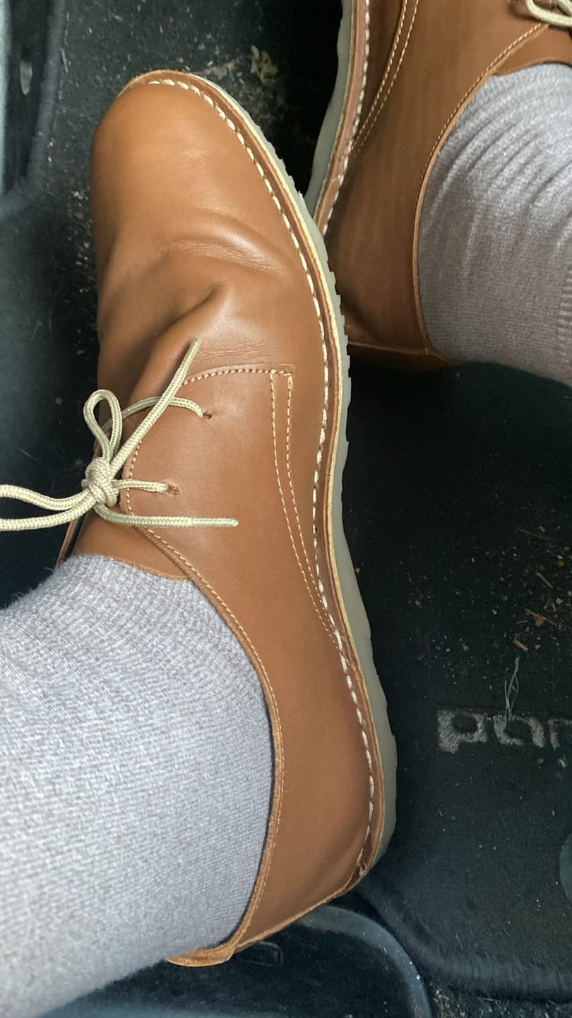 Customer photo review of Veldskoen Classic Fynbos (Tan)