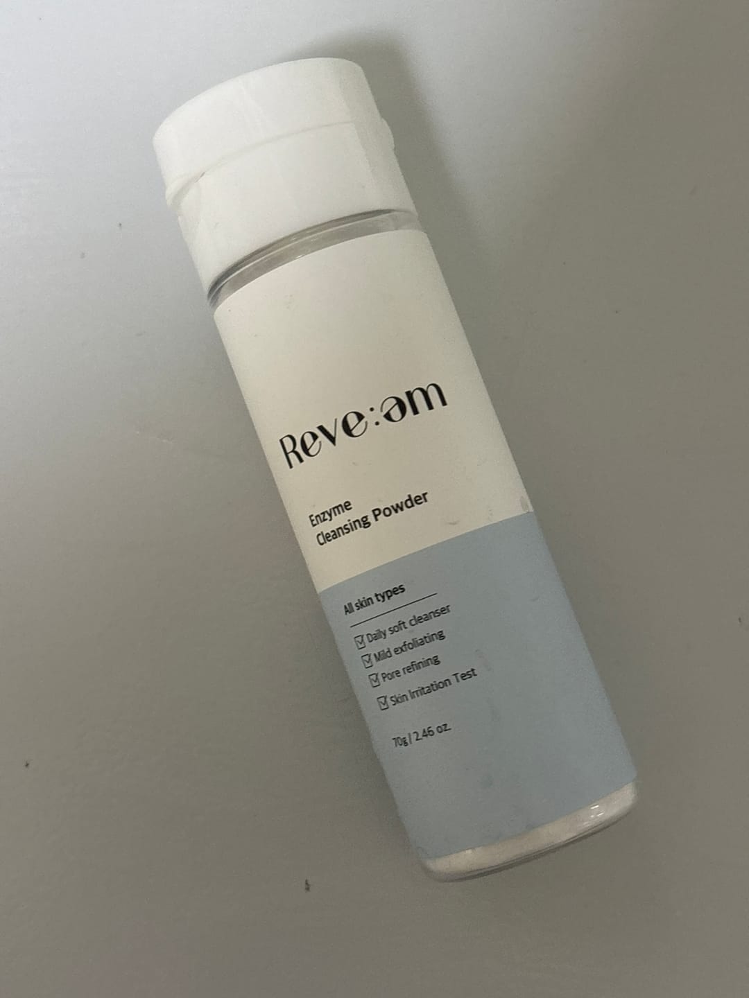 Customer photo review of Reve:am Enzyme Cleansing Powder 70g