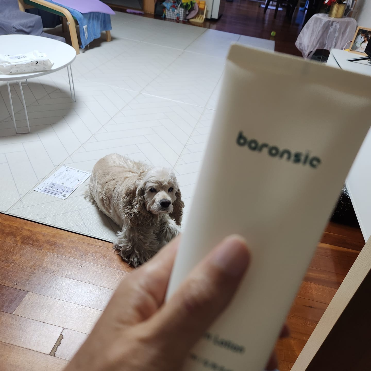 Customer photo review of baronsie Ectoin Lotion 200ml