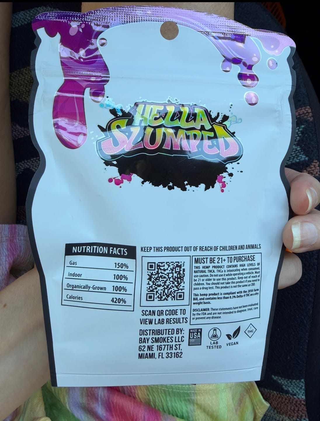 Customer photo review of FREE SAMPLE (with code) THCa Flower