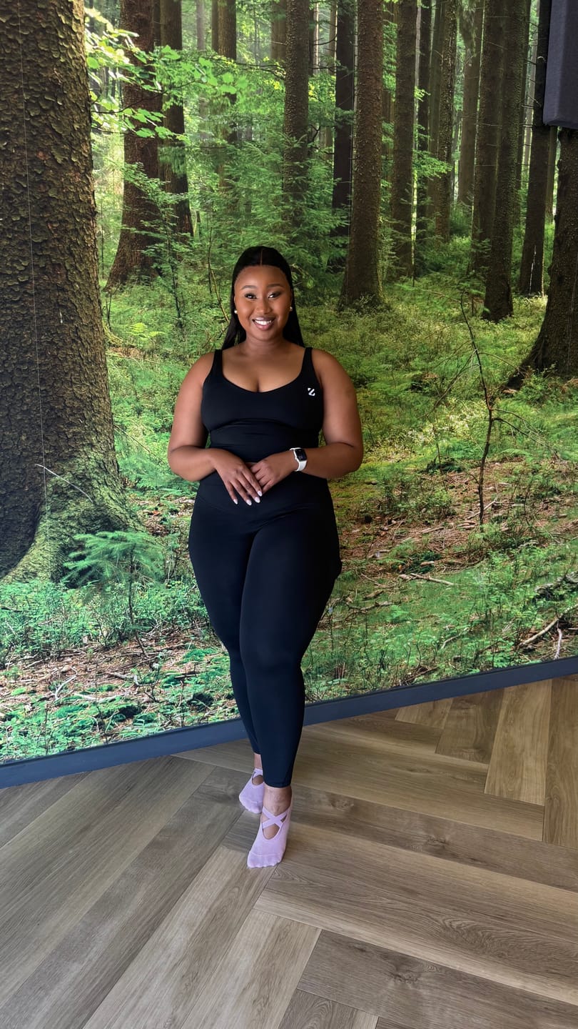 Customer photo review of Two Pieces Butt Shaping Activewear Sets