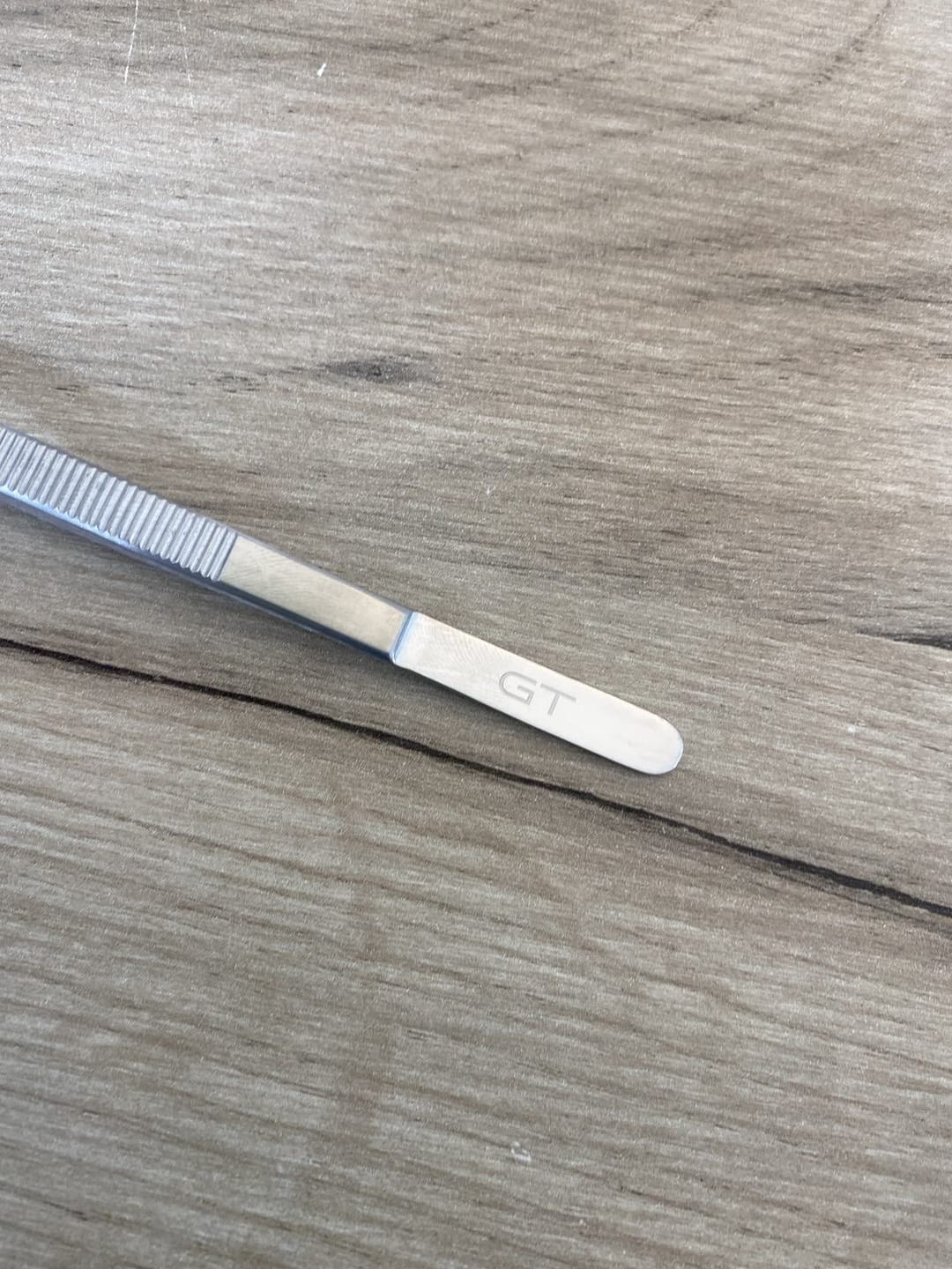 Customer photo review of Small Straight SuperFine Tweezers