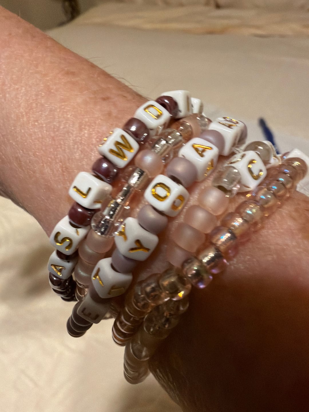 Customer photo review of With God all things are possible... VERSELET®