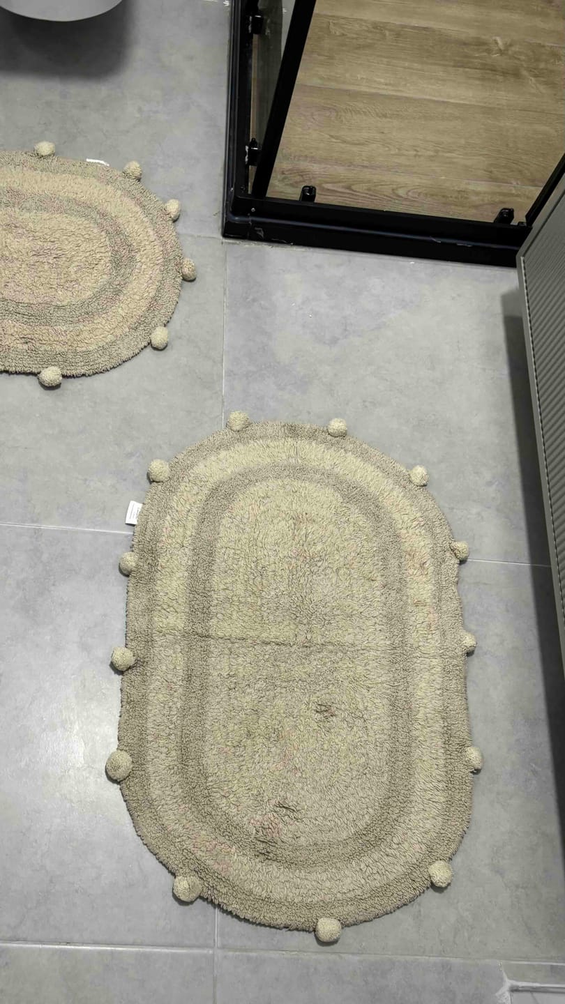 Customer photo review of Lampetie | Eris Tekli Banyo Paspası 50x80 Kahverengi