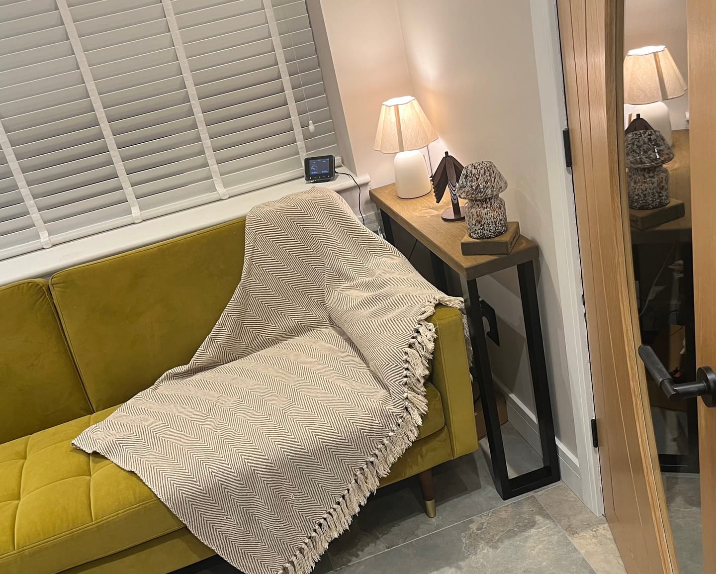 Customer photo review of Rustic Console Table  | 20cm Depth