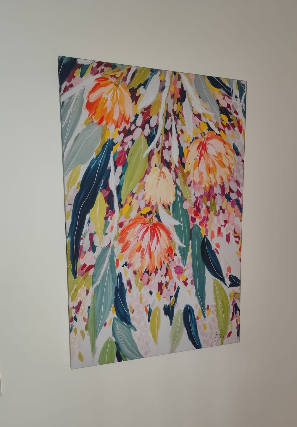 Customer photo review of Vibrant Floral Cascade