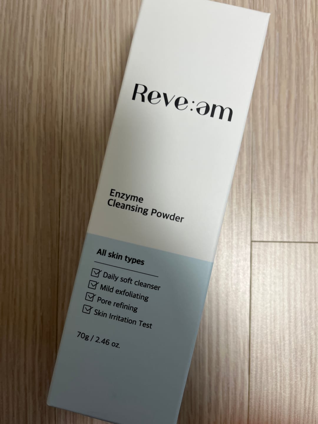 Customer photo review of Reve:am Enzyme Cleansing Powder 70g