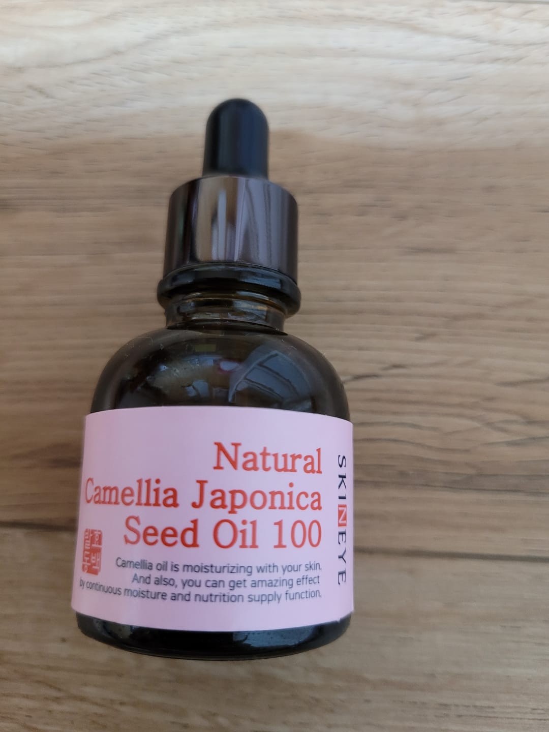 Customer photo review of SKINEYE Natural Fermented Camellia Oil 100 20ml