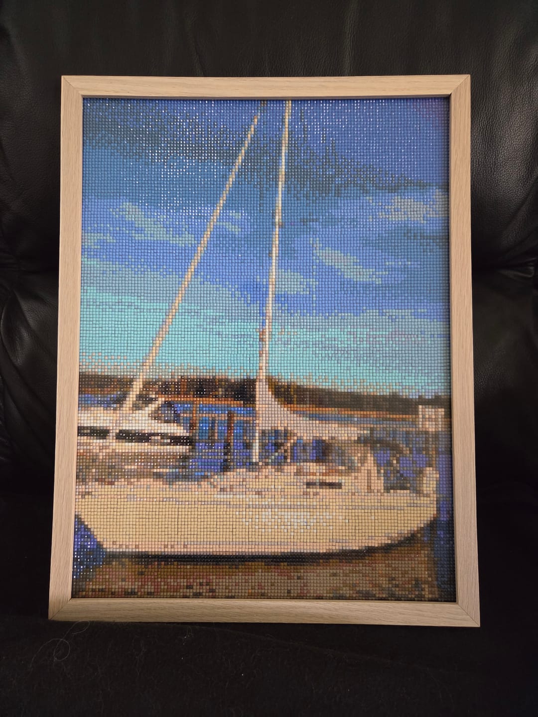 Customer photo review of Eget Foto Diamond Painting