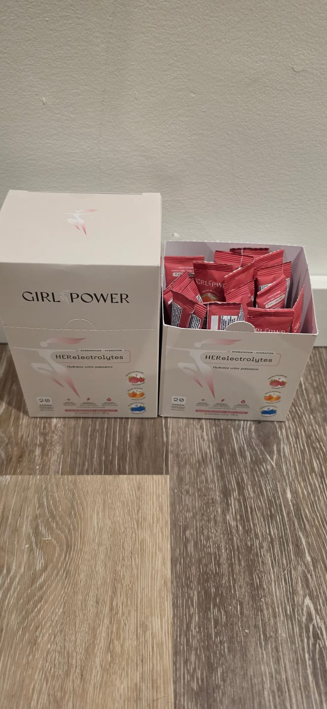 Customer photo review of Girl Power - HERelectrolytes - 6.5g mixtes (20x)
