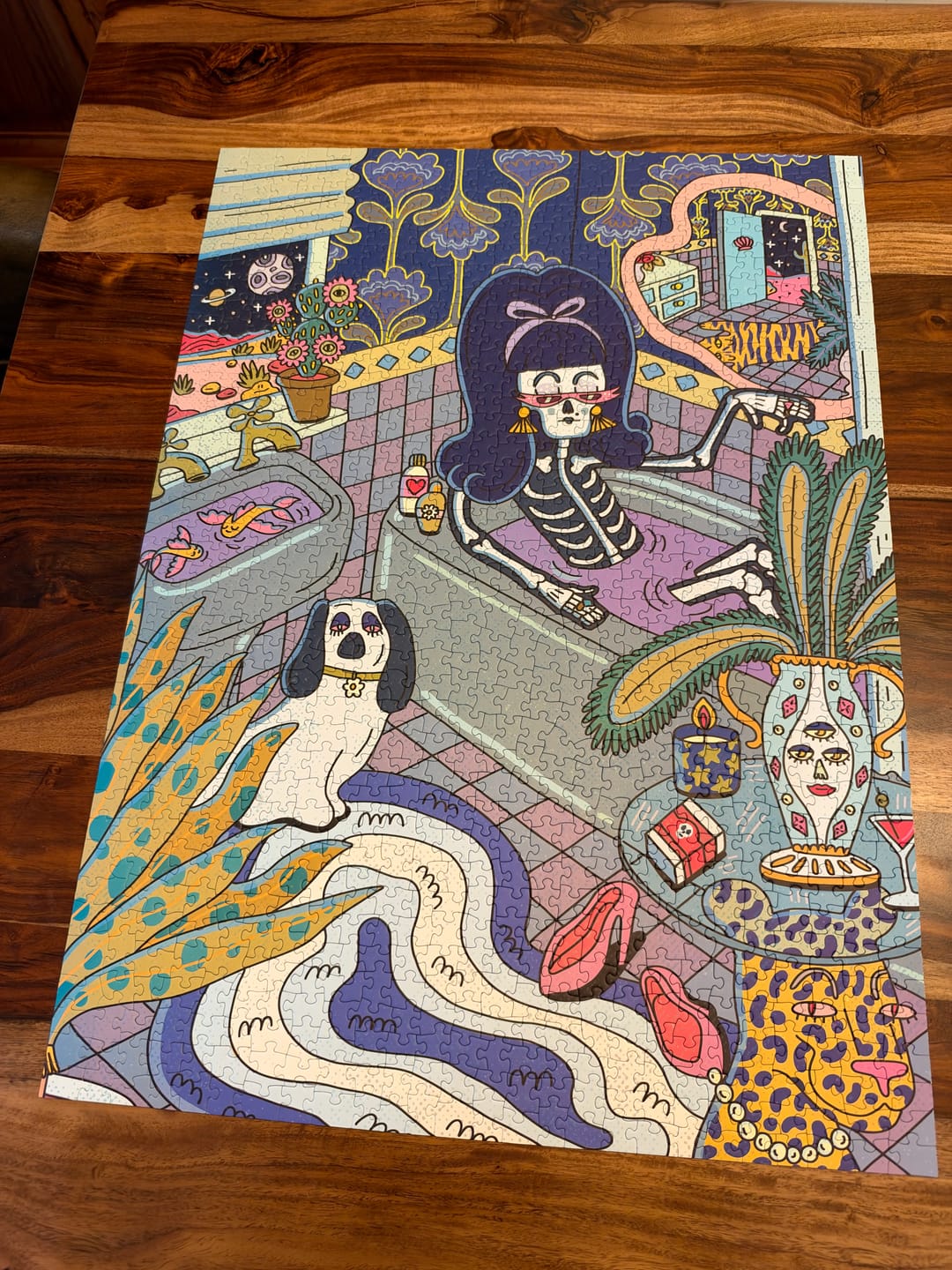 Customer photo review of Moonlight | 1000 Piece Puzzle