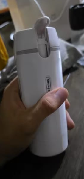Customer photo review of Botella multi-usos para viaje 4 en 1
