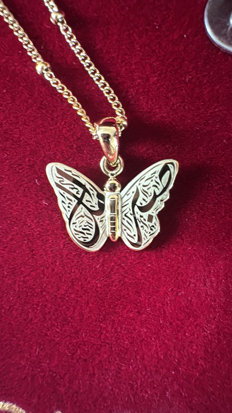 Customer photo review of Patience & Hope Necklace