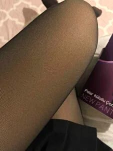 Customer photo review of Seloria® Termal Peluş Külotlu Çorap
