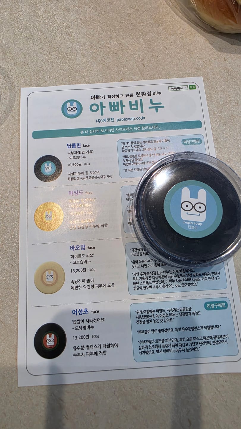 Customer photo review of papasoap Deep Clean Blemish-Care Bar 100g