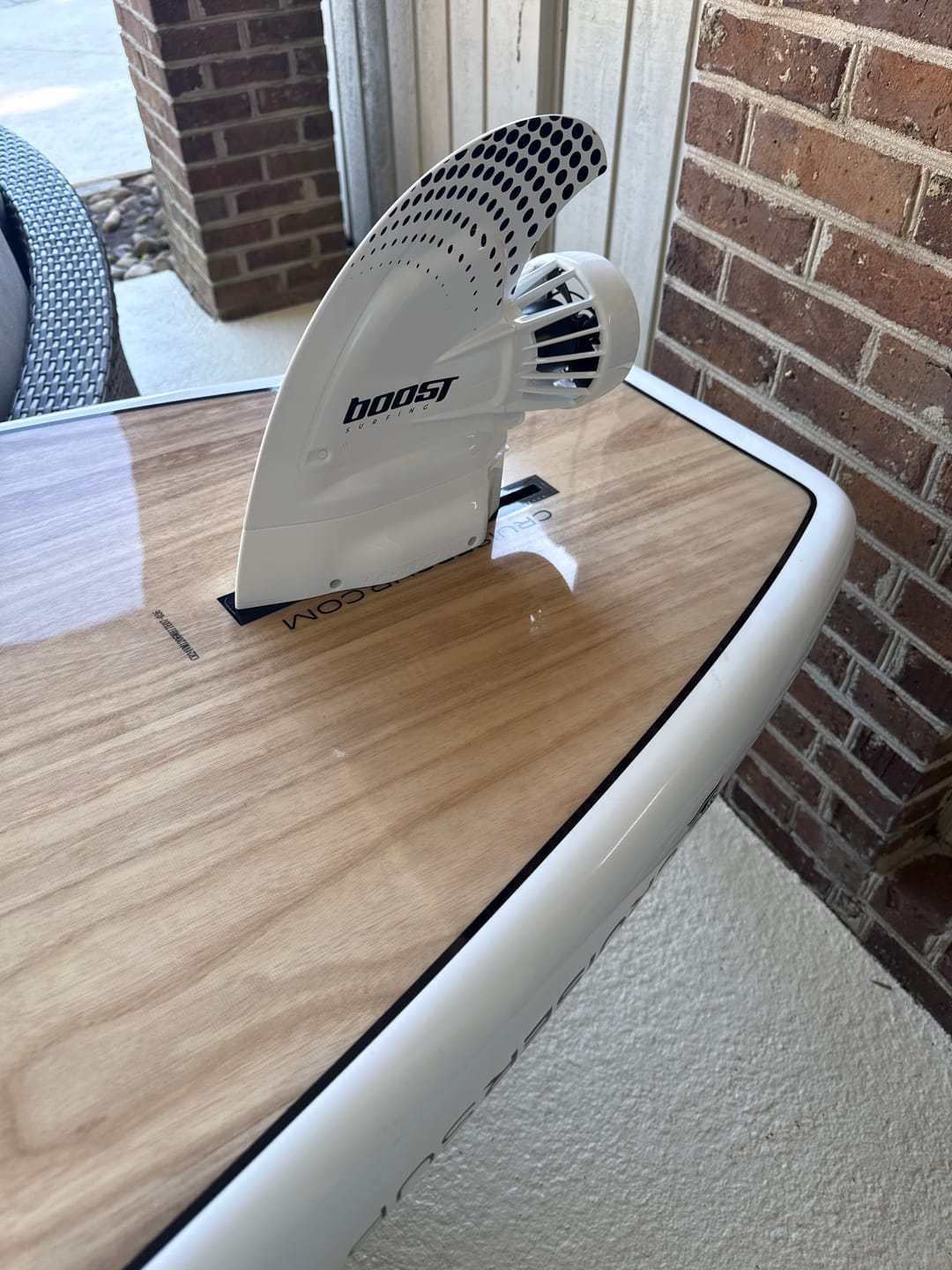 Customer photo review of Boost Fin Long Range