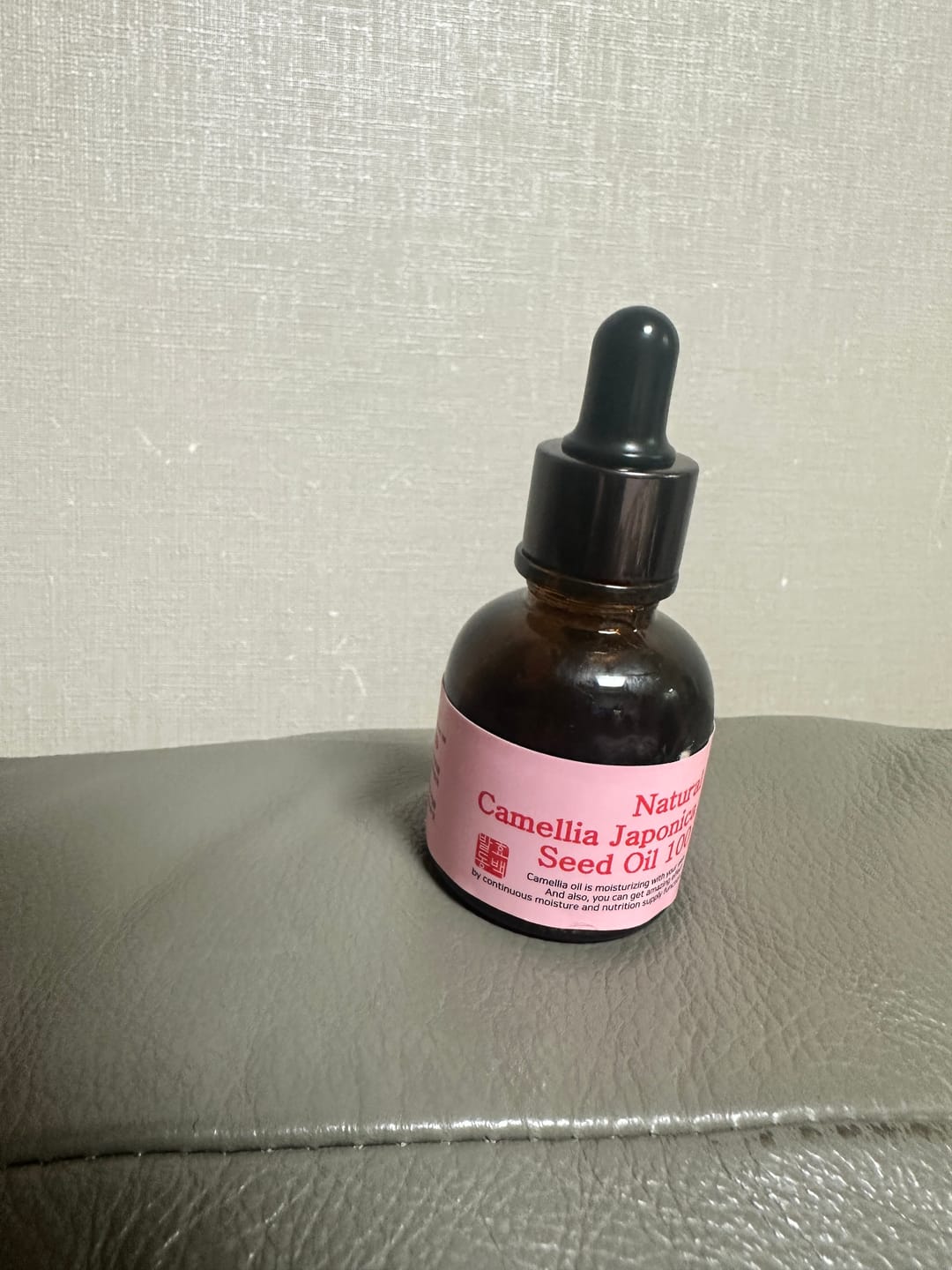Customer photo review of SKINEYE Natural Fermented Camellia Oil 100 20ml