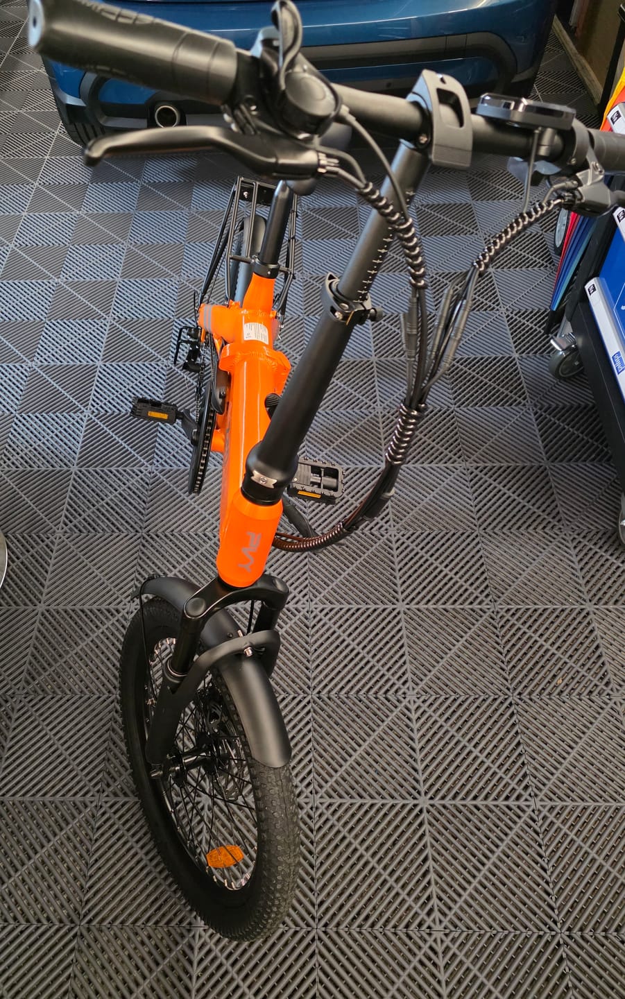 Customer photo review of Large Capacity Bike Panniers