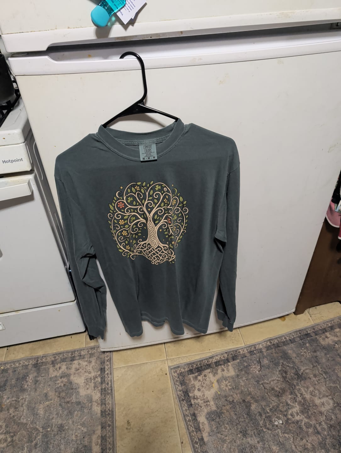 Customer photo review of Celtic Tree of Life Long Sleeve Shirt