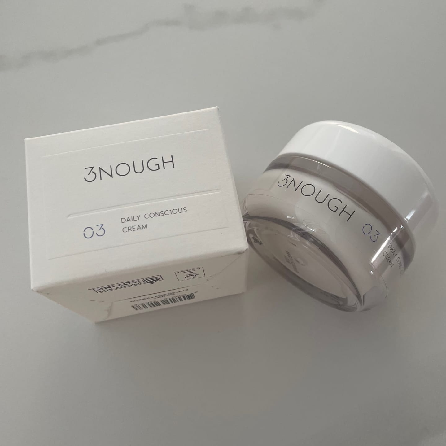 Customer photo review of 3NOUGH Daily Conscious Cream 55ml