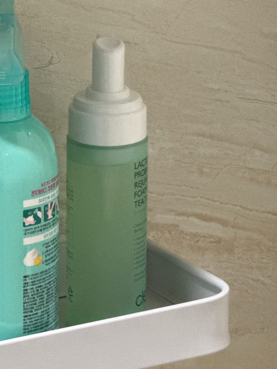 Customer photo review of cleety Lacto Probiotics Rejuvenating Foaming Wash Tea Tree 175ml