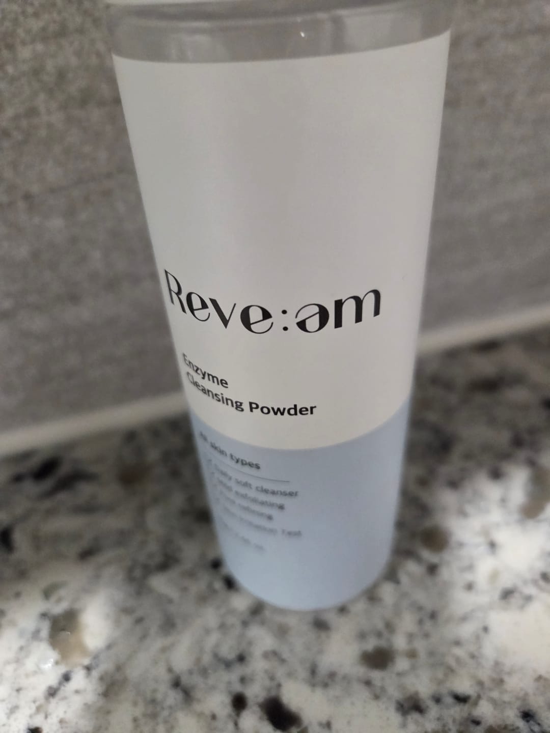 Customer photo review of Reve:am Enzyme Cleansing Powder 70g