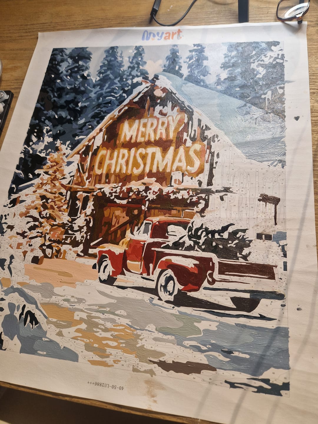 Customer photo review of Christmas Lodge
