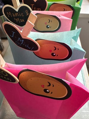 Customer photo review of Le Bocal à Patates Positives - Pioche une patate, garde la patate !