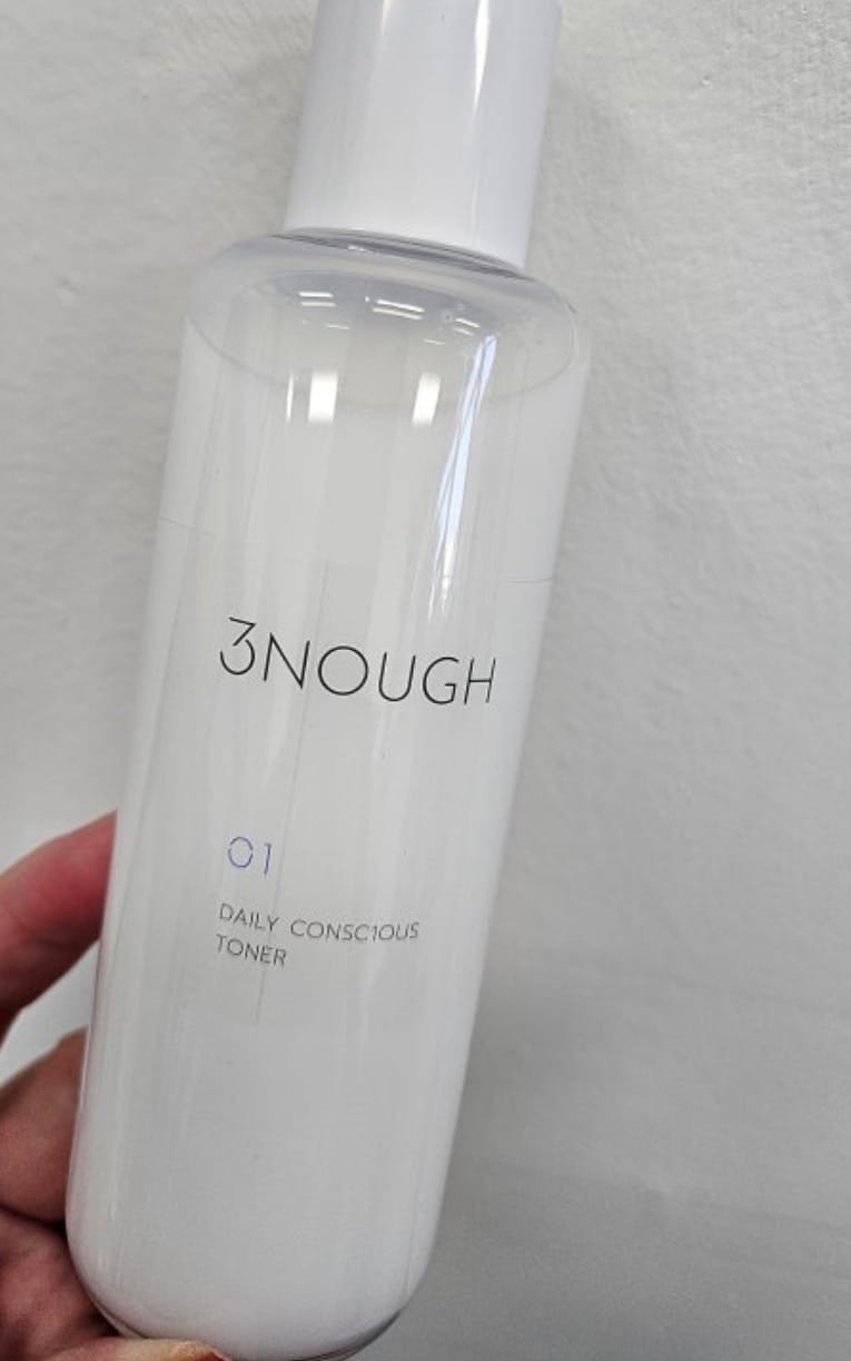 Customer photo review of 3NOUGH Daily Conscious Toner 155ml