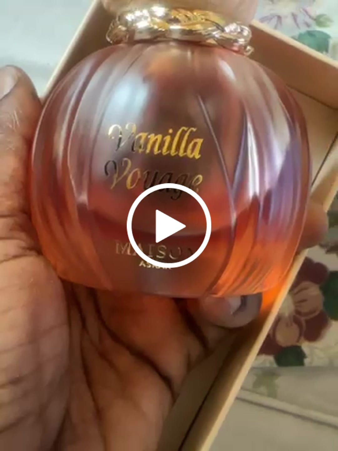 Customer video review of VANILLA VOYAGE
