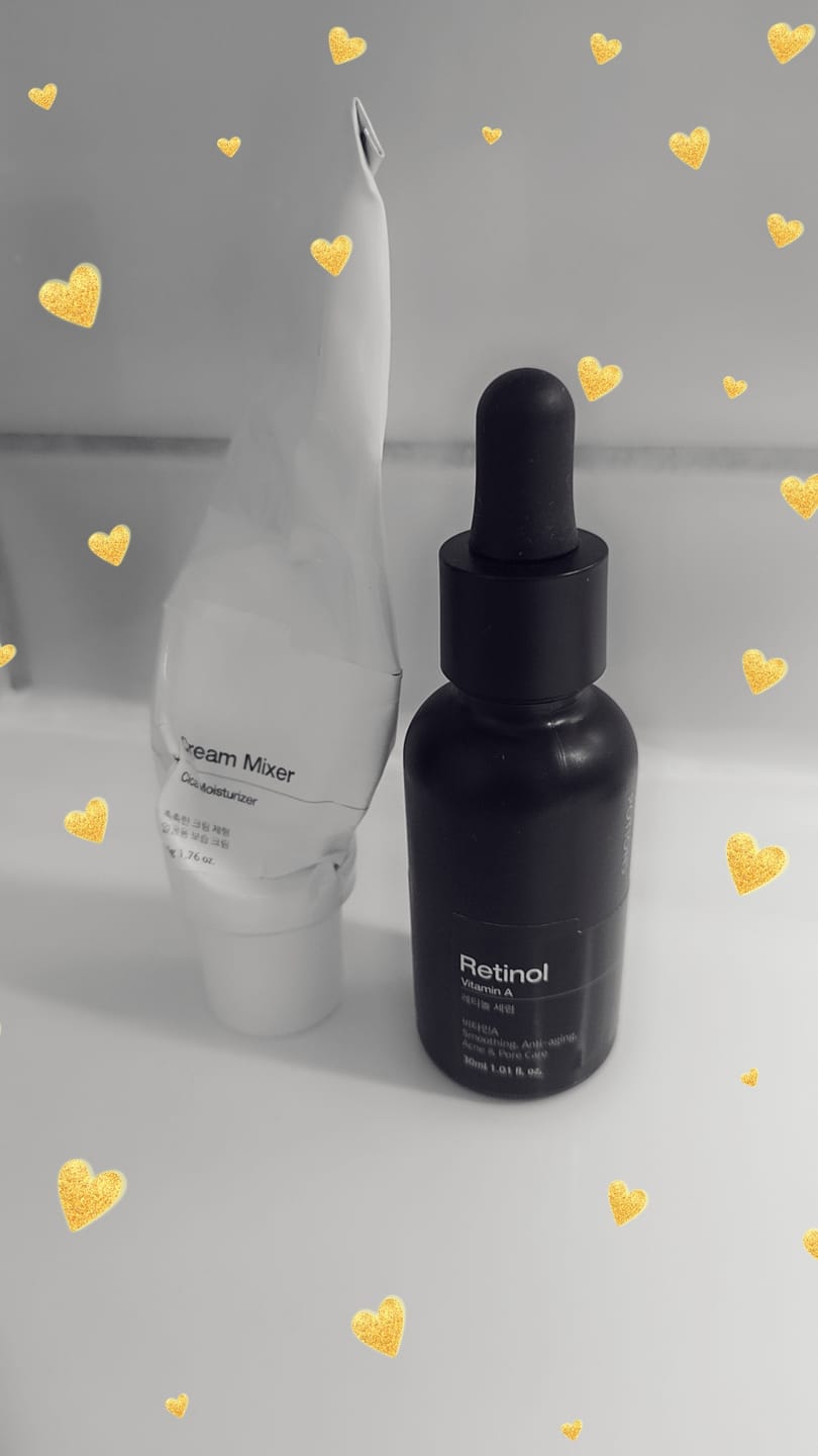 Customer photo review of The Potions Retinol Serum (30ml) - Få økt kollagenproduksjon, jevnere hudtone og mindre akner og porer