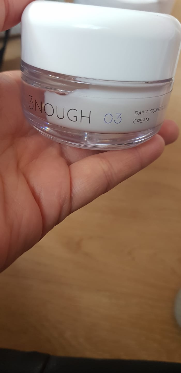 Customer photo review of 3NOUGH Daily Conscious Cream 55ml