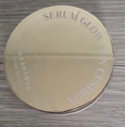 Customer photo review of MARSHIQUE Serum Glow Tone-up Sun Cushion SPF50+/PA++++ 12g