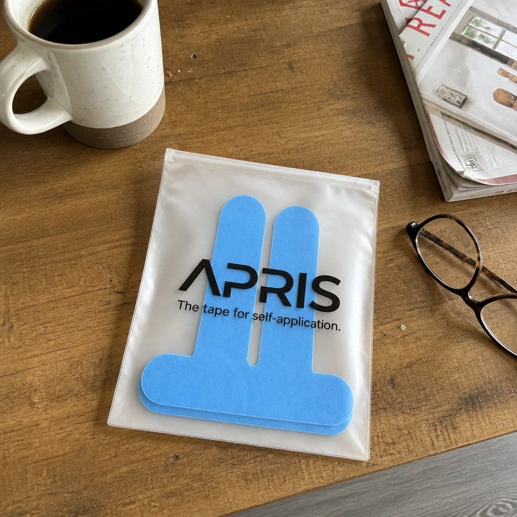 Customer photo review of APRIS Relief-Cut™ Knee Tape