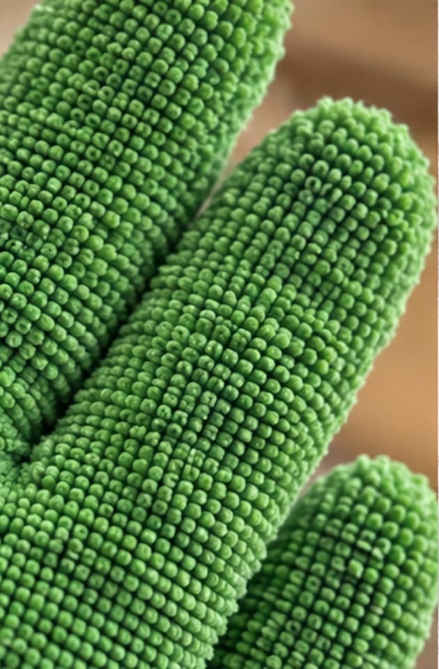 Customer photo review of Kit Ménage Anti-Poussière | Plumeau Télescopique, Brosse Radiateur et Gants Microfibre