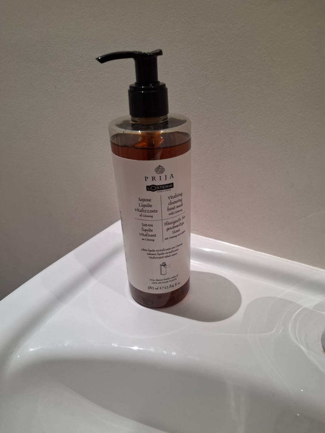 Customer photo review of Prija Flüssigseife mit Ginseng, 2er Set