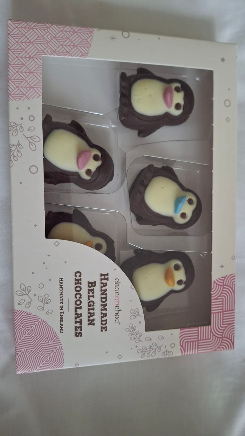 Customer photo review of Chocolate Penguins