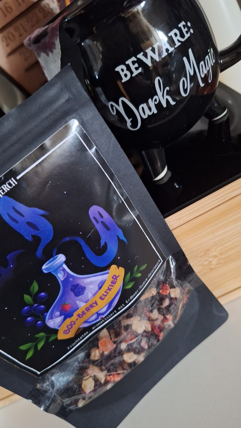 Customer photo review of Boo-Berry Elixier – Früchtetee mit intensivem Beeren Geschmack | Halloween Tee