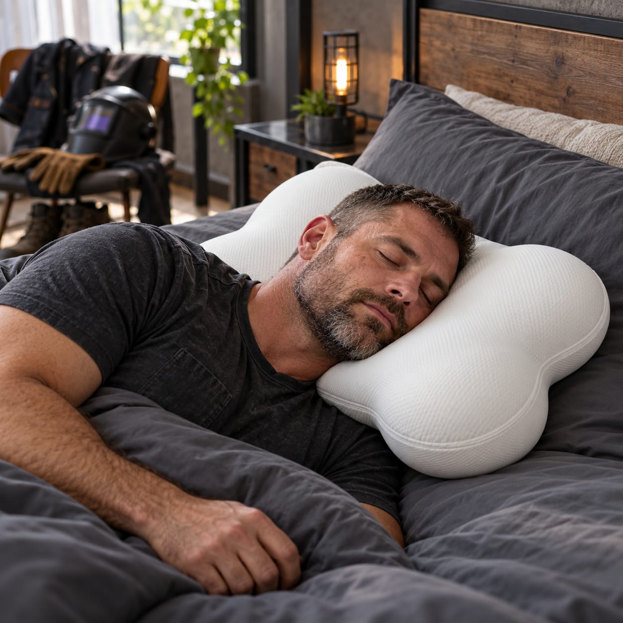 Customer photo review of KumoContour™ Pillow