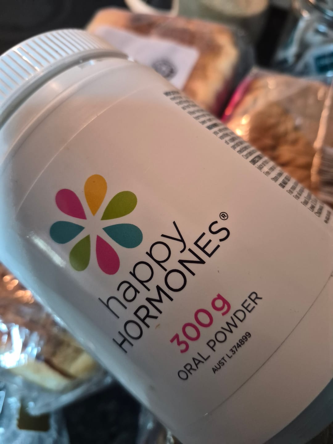 Customer photo review of Hormone Balance Supplement Powder - Happy Hormones® Powder