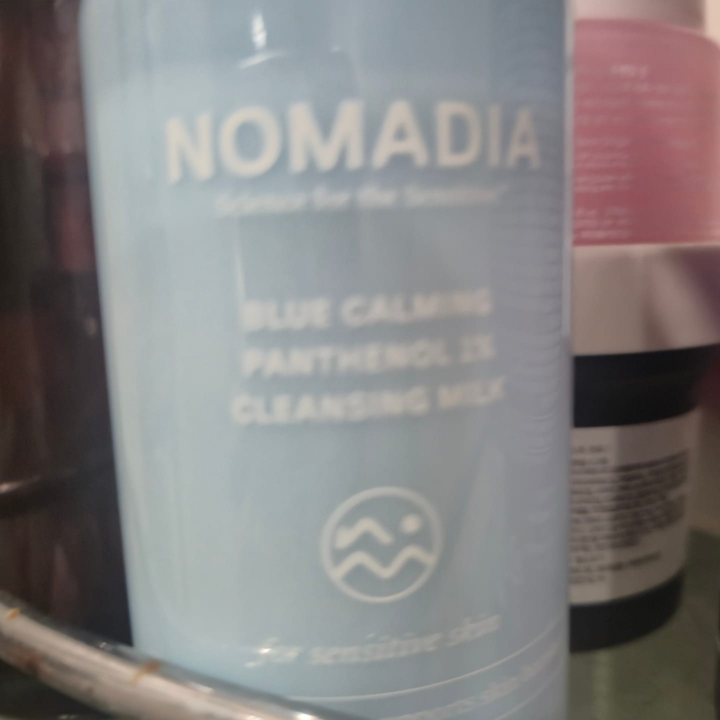 Customer photo review of Nomadia Blue Calming Panthenol 1% Cleansing Milk 190ml