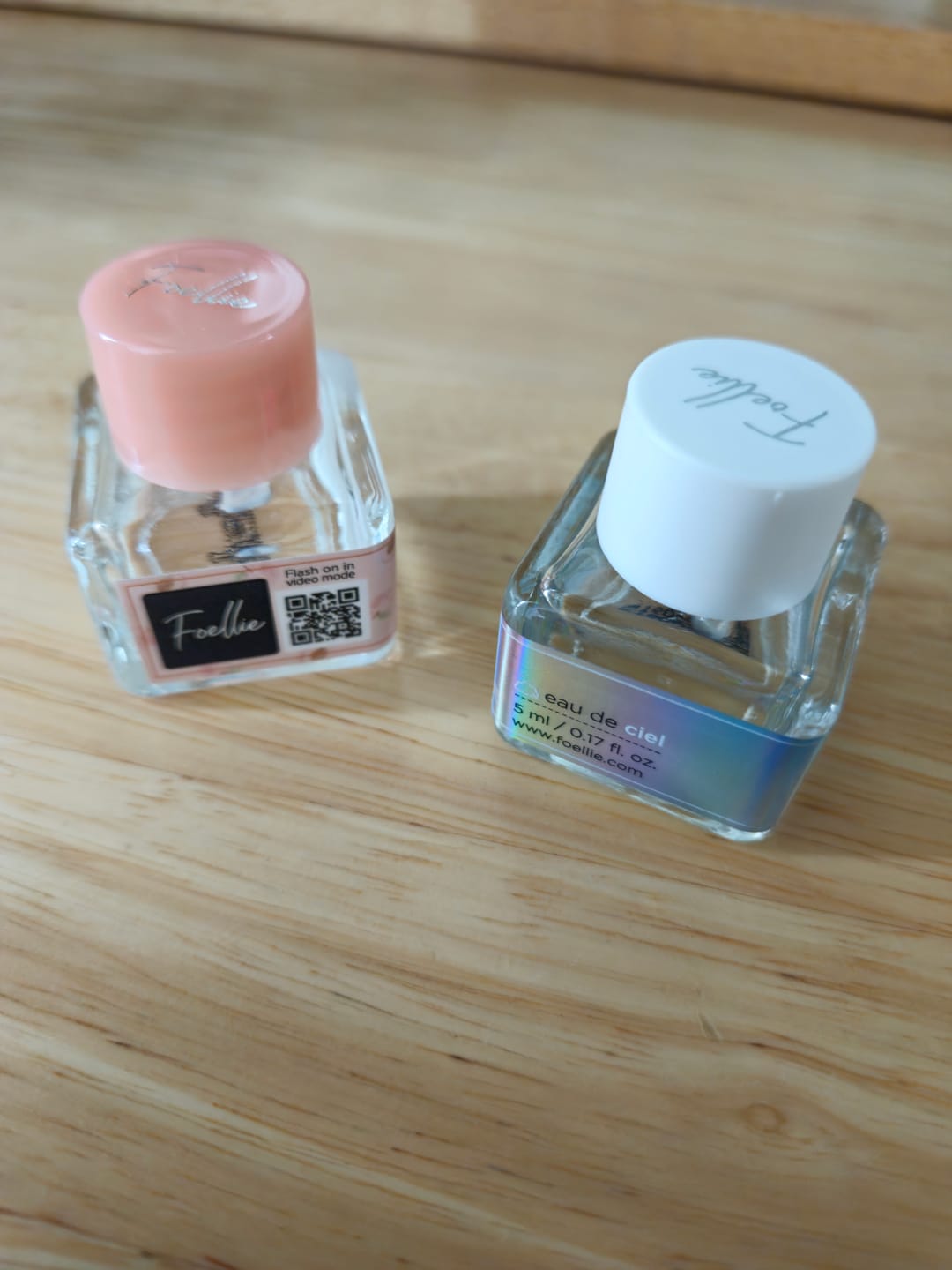 Customer photo review of Foellie Eau de Bijou Feminine Inner Perfume 5ml
