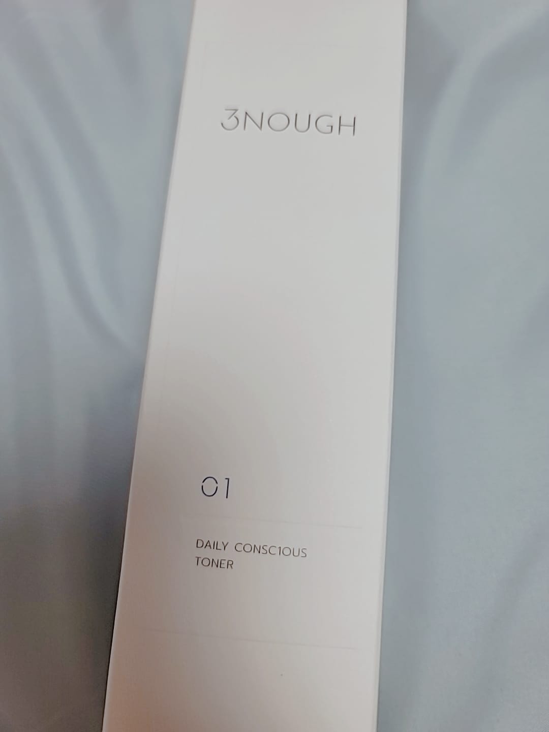 Customer photo review of 3NOUGH Daily Conscious Toner 155ml